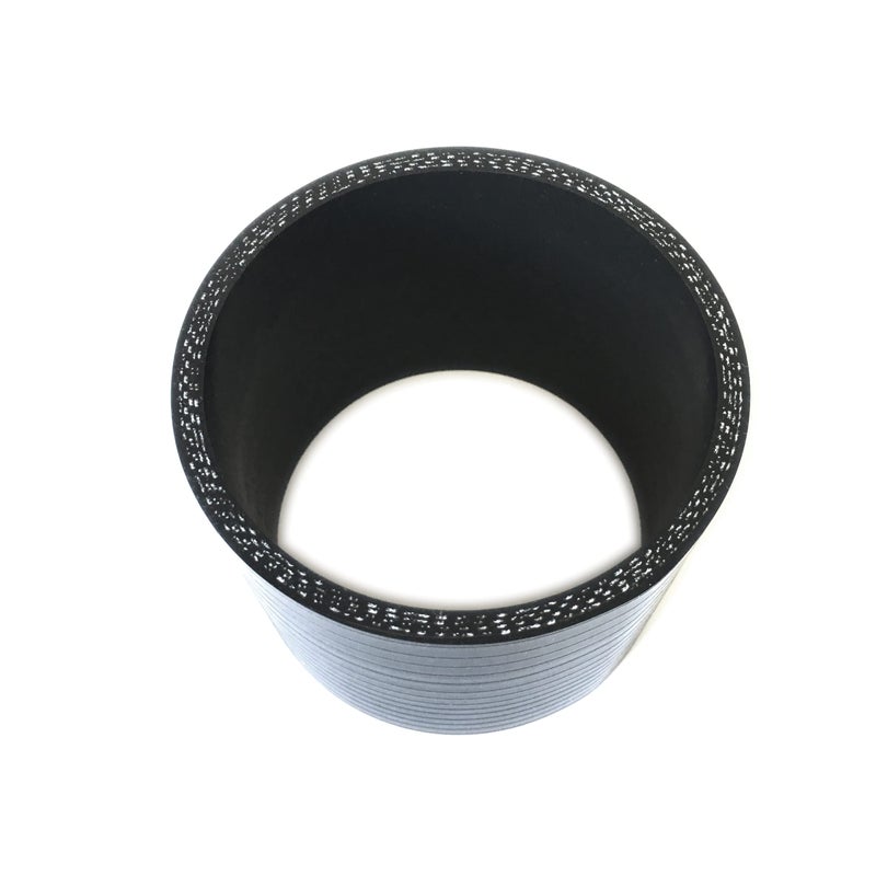 Ticon 3.5" ID Straight Silicone Hose Coupler, High Temp 4-Ply Reinforced (Qty 1) - 131-08903-0401 - Ticon Industries - Image 2
